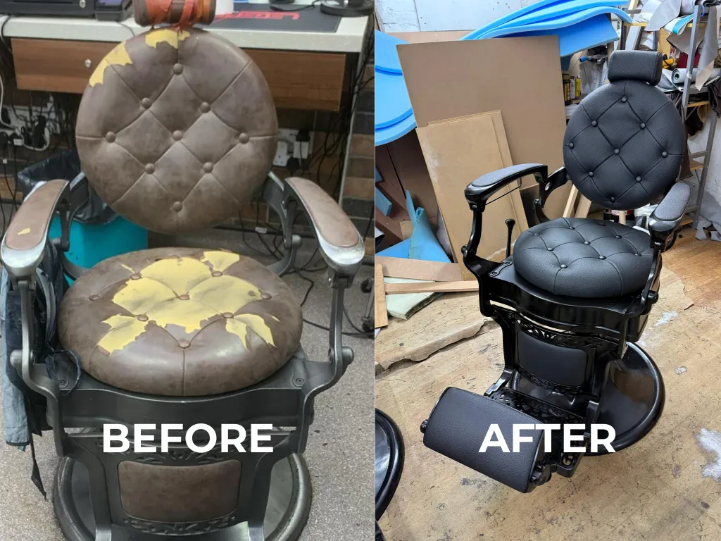 Comprehensive Guide to Barber Chair Reupholstery