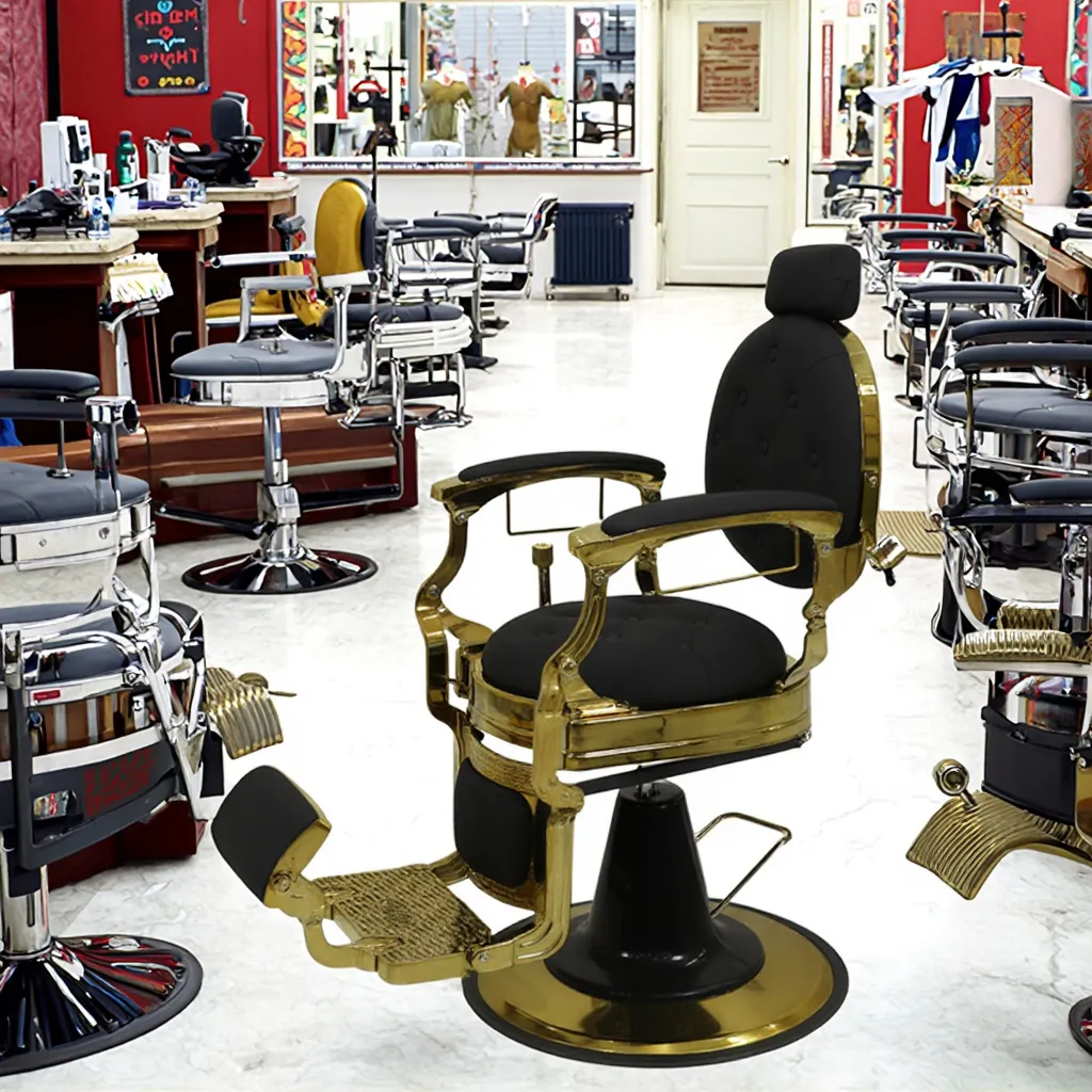 Heavy Duty Pump Barber Chair - Image 2