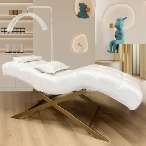 S Shaped Reclining Massage Table Bed - Image 2