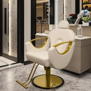 Height Adjustable Barber Chairs - Image 2