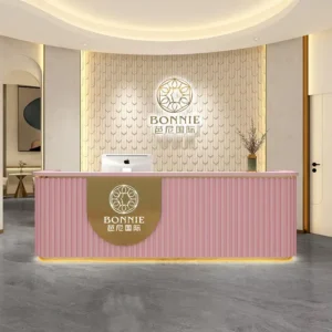LED Light Reception Desk