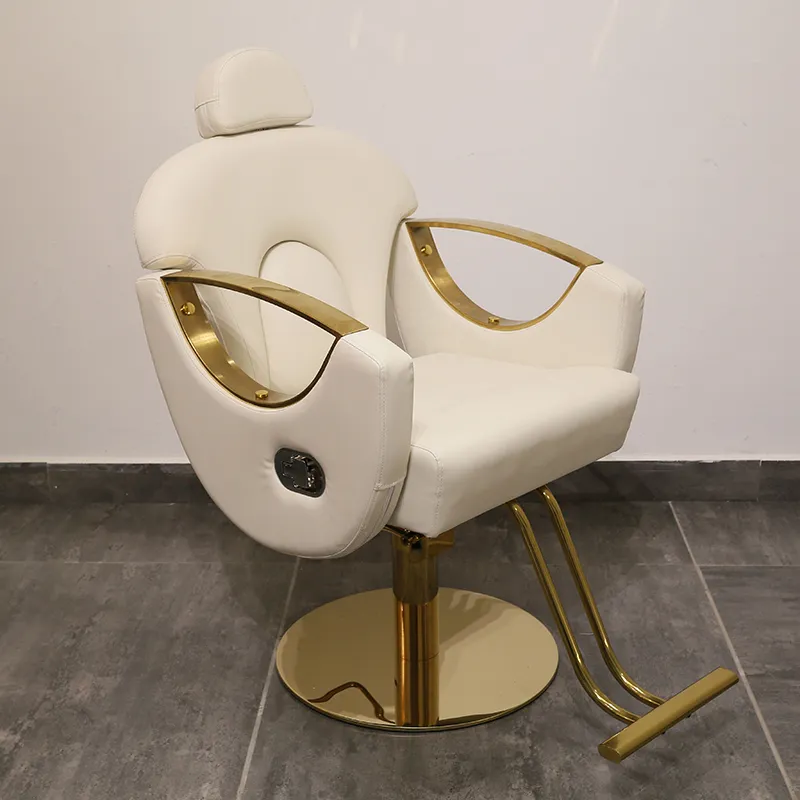 Height Adjustable Barber Chairs - Image 4