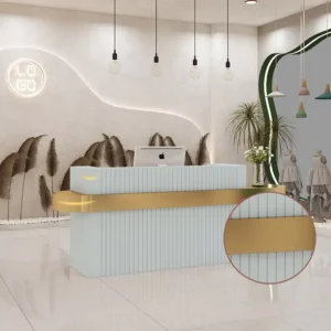 Stainless Steel Cashier Desk - Image 4