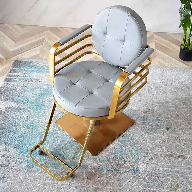 Adjustable Rotating Hydraulic Hairdressing Chair - Image 4