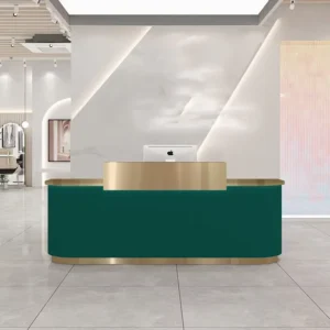Gold Plated Reception Desk Beauty - Image 6