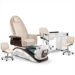 Luxury Spa Pedicure Chair - Drain Pump & Pipeless Whirlpool