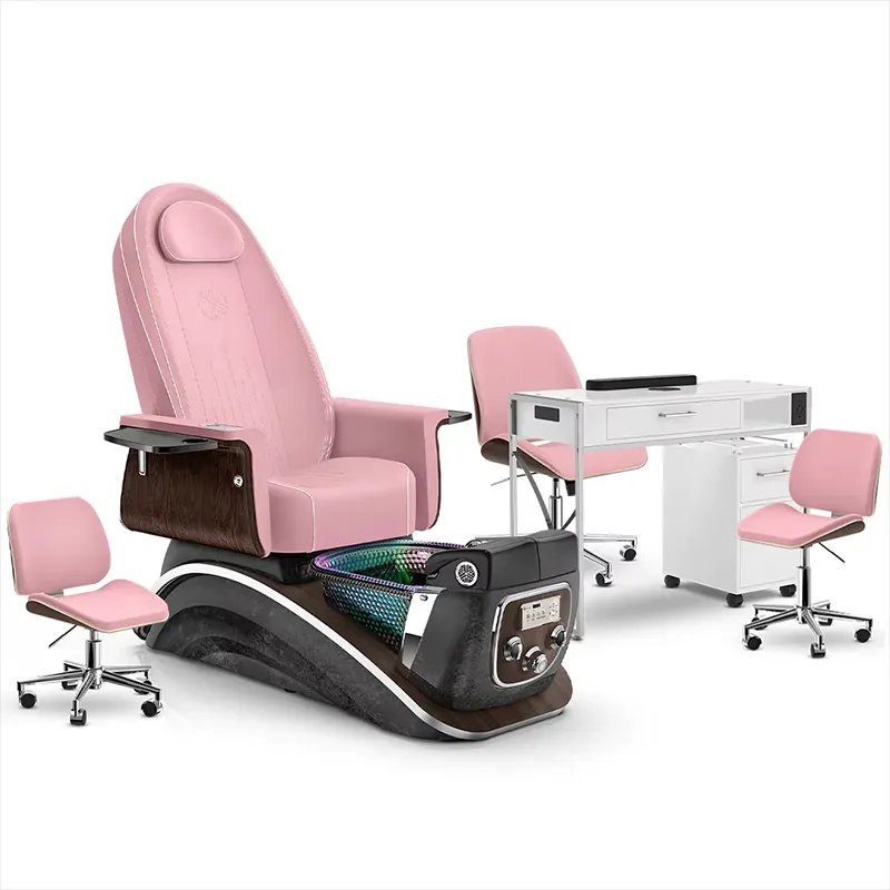 Luxury Spa Pedicure Chair - Drain Pump & Pipeless Whirlpool - Image 2