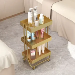 Multi-Tier Metal Salon Trolley - Image 3