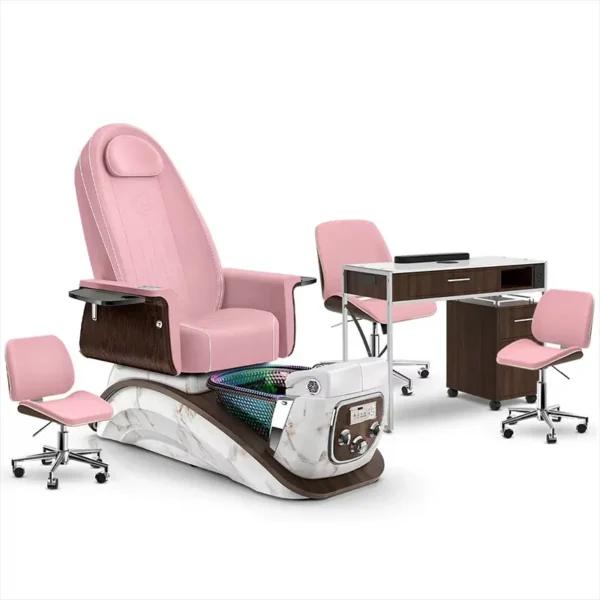 Luxury Spa Pedicure Chair - Drain Pump & Pipeless Whirlpool