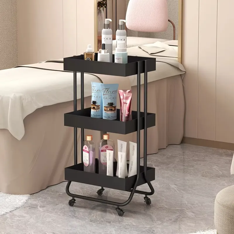 Multi-Tier Metal Salon Trolley - Image 4