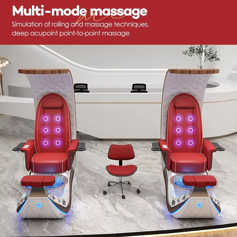 Luxury Electric Reclining Massage Pedicure Chair - Image 5