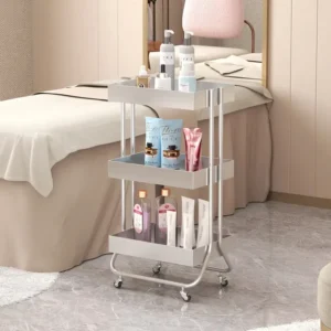 Multi-Tier Metal Salon Trolley - Image 5