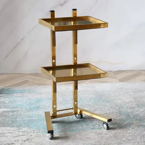Gold&Silver Stainless Steel trolley