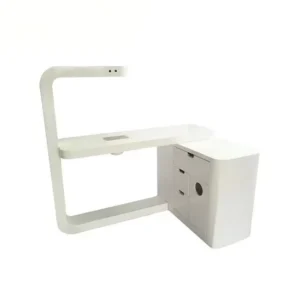 French-Style Luxury L-Shaped Salon Nail Table